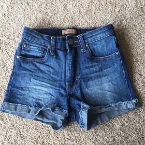 STS Blue high waist cuffed shorts